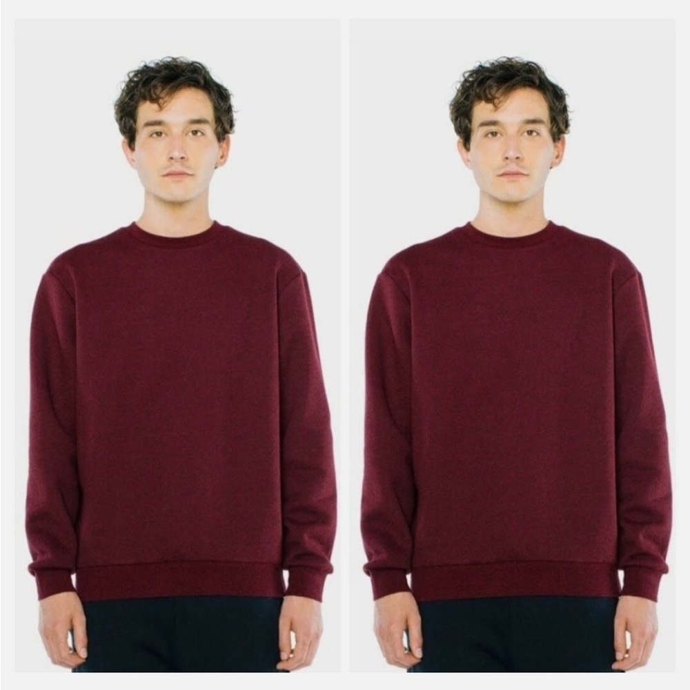 American Apparel Men’s Burgundy Sweater